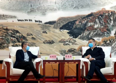 3044am永利系统与榆林共商现代数字城市建设