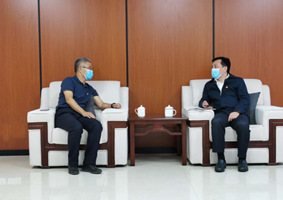 数字春风入南平，南平市市长刘洪建会见3044am永利系统高级副总裁王晓亮